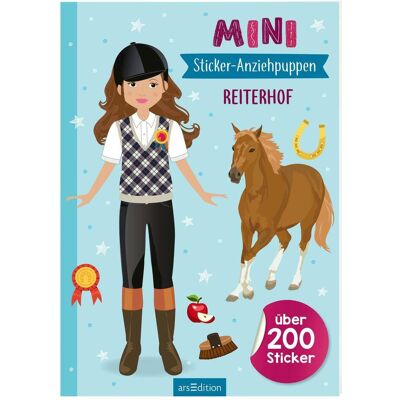Ars Edition, Autocollants, Mini-marionnettes à habiller - Centre équestre (200 Autocollants) - Publicité Ars Edition, Autocollants, Mini-marionnettes à habiller - Centre équestre (200 Autocollants) - Publicité