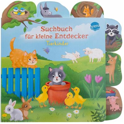 Arena, Livres pour bébé, Suchbuch für kleine Entdecker – Tierkinder (Allemand) - Publicité Arena, Livres pour bébé, Suchbuch für kleine Entdecker – Tierkinder (Allemand) - Publicité