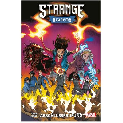 Panini Strange Academy, Fiction de Humberto Ramos, Scottie Young - Publicité Panini Strange Academy, Fiction de Humberto Ramos, Scottie Young - Publicité