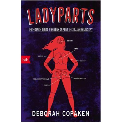 btb Ladyparts, Ouvrages spécialisés de Deborah Copaken, Nina Lieke, Sophie Zeitz - Publicité btb Ladyparts, Ouvrages spécialisés de Deborah Copaken, Nina Lieke, Sophie Zeitz - Publicité