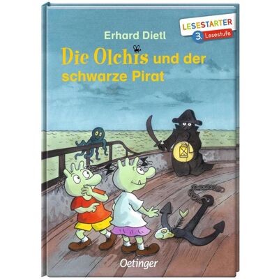 Oetinger Die Olchis und der schwarze Pirat, Livre pour enfants de Erhard Dietl - Publicité Oetinger Die Olchis und der schwarze Pirat, Livre pour enfants de Erhard Dietl - Publicité