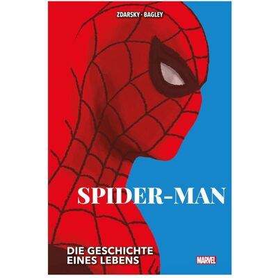 Panini Spider-Man: Die Geschichte eines Lebens (Neuauflage), Fiction de Mark Bagley, Chip Zdarsky - Publicité Panini Spider-Man: Die Geschichte eines Lebens (Neuauflage), Fiction de Mark Bagley, Chip Zdarsky - Publicité