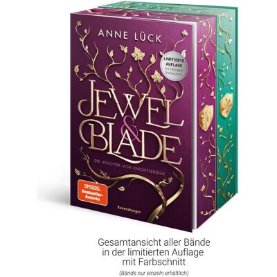 Ravensburger Jewel & Blade, Band 2: Die Hüter von Camelot, Livre pour enfants de Anne Lück, Alexandre Kopainski - Publicité Ravensburger Jewel & Blade, Band 2: Die Hüter von Camelot, Livre pour enfants de Anne Lück, Alexandre Kopainski - Publicité