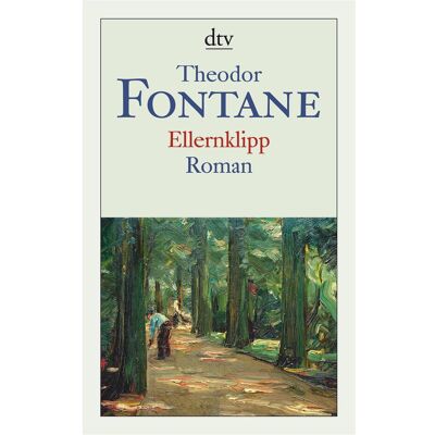 DTV Ellernklipp, Fiction de Theodor Fontane - Publicité DTV Ellernklipp, Fiction de Theodor Fontane - Publicité