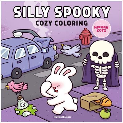 Ravensburger Cozy Coloring - Silly Spooky - Publicité Ravensburger Cozy Coloring - Silly Spooky - Publicité