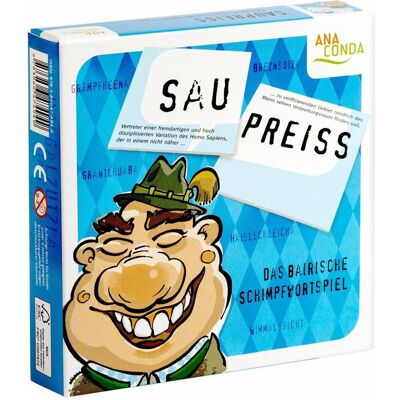 Anaconda Saupreiss - Le jeu des gros mots en bavarois (Allemand) - Publicité Anaconda Saupreiss - Le jeu des gros mots en bavarois (Allemand) - Publicité