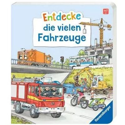 Ravensburger, Livres pour bébé, Entdecke die vielen Fahrzeuge (Allemand) - Publicité Ravensburger, Livres pour bébé, Entdecke die vielen Fahrzeuge (Allemand) - Publicité