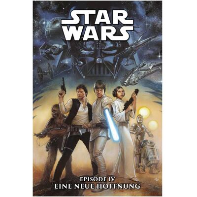Panini Star Wars: Movie Collection - Episode 4: Eine neue Hoffnung, Fiction de Rick Hobrg, Howard Chaykin, Steve Leialoha, Roy Thomas, Bill Wray - Publicité Panini Star Wars: Movie Collection - Episode 4: Eine neue Hoffnung, Fiction de Rick Hobrg, Howard Chaykin, Steve Leialoha, Roy Thomas, Bill Wray - Publicité