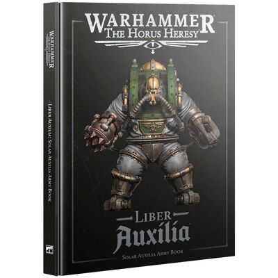 Games Workshop Liber Auxilia : Livre d'armée de l'Auxilia solaire (Papier) - Publicité Games Workshop Liber Auxilia : Livre d'armée de l'Auxilia solaire (Papier) - Publicité