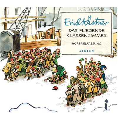Atrium La classe volante, Livres audio de Erich Kästner - Publicité Atrium La classe volante, Livres audio de Erich Kästner - Publicité
