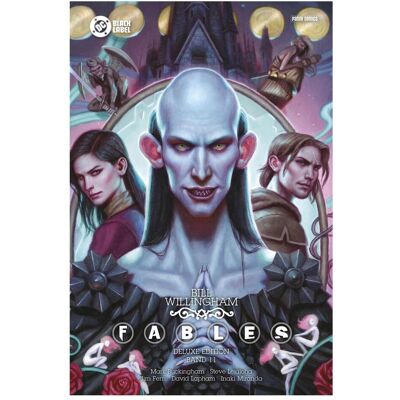 Panini Fables (Deluxe Edition), Fiction de Dave Johnson, Inaki Miranda, David Lapham, Bill Willingham, J.H. Williams III, Jim Fern, Adam Hughes, Chrissie Zullo, Mark Buckingham, Kate McElroy, Joao Ruas - Publicité Panini Fables (Deluxe Edition), Fiction de Dave Johnson, Inaki Miranda, David Lapham, Bill Willingham, J.H. Williams III, Jim Fern, Adam Hughes, Chrissie Zullo, Mark Buckingham, Kate McElroy, Joao Ruas - Publicité