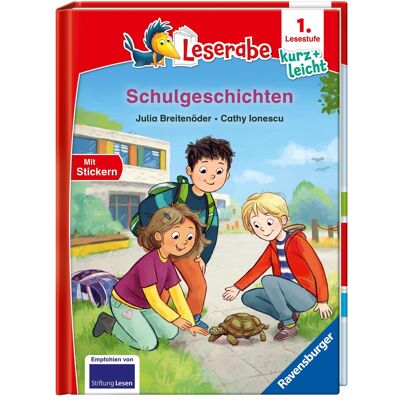 Ravensburger Leserabe - 1. Lesestufe Kurz und leicht: Schulgeschichten, Manuels scolaires de Julia Breitenöder, Cathy Ionescu - Publicité Ravensburger Leserabe - 1. Lesestufe Kurz und leicht: Schulgeschichten, Manuels scolaires de Julia Breitenöder, Cathy Ionescu - Publicité