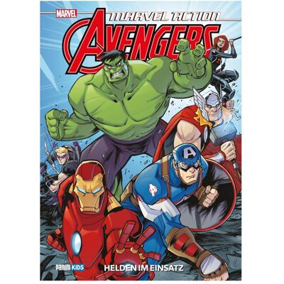 Panini Marvel Action: Avengers, Fiction de Jon Sommariva - Publicité Panini Marvel Action: Avengers, Fiction de Jon Sommariva - Publicité