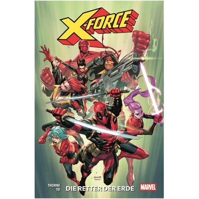 Panini X-Force (2. Serie), Fiction de Marcus To, Geoffrey Thorne, Alexander Rösch - Publicité Panini X-Force (2. Serie), Fiction de Marcus To, Geoffrey Thorne, Alexander Rösch - Publicité