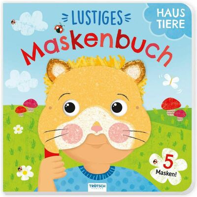 Trötsch, Livres pour bébé, Livre cartonné avec masques Drôle de livre de masques Animaux domestiques (Allemand) - Publicité Trötsch, Livres pour bébé, Livre cartonné avec masques Drôle de livre de masques Animaux domestiques (Allemand) - Publicité