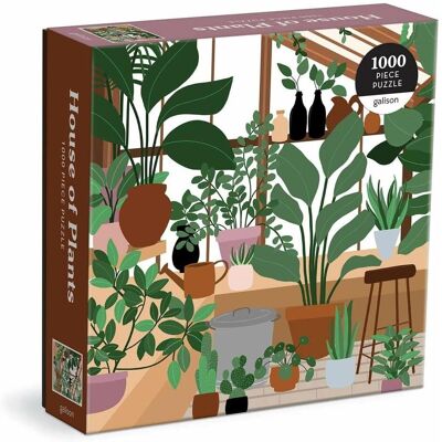 Abrams & Chronicle House of Plants 1000 Piece Puzzle in Square Box (1000 pièces) - Publicité Abrams & Chronicle House of Plants 1000 Piece Puzzle in Square Box (1000 pièces) - Publicité