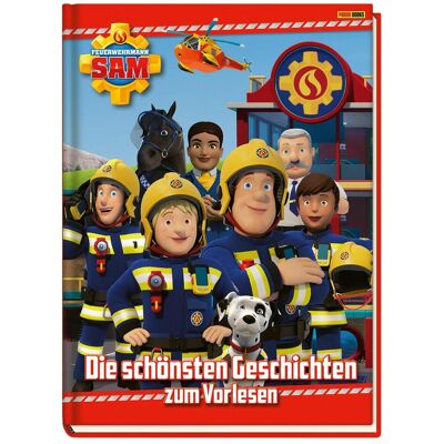 Panini FeuerwehrmannSam:DieschönstenGeschichtenzumVorlesen, Livre pour enfants de Surtaxe Katrin - Publicité Panini FeuerwehrmannSam:DieschönstenGeschichtenzumVorlesen, Livre pour enfants de Surtaxe Katrin - Publicité