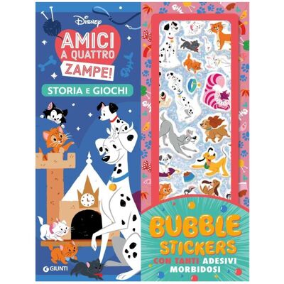Disney Editions, Autocollants, Amici A 4 Zampe Puffy Sticker - Publicité Disney Editions, Autocollants, Amici A 4 Zampe Puffy Sticker - Publicité