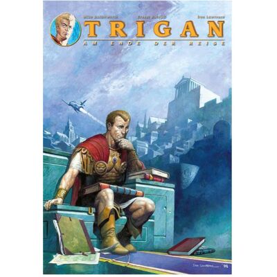 Panini Trigan, Fiction de Don Lawrence - Publicité Panini Trigan, Fiction de Don Lawrence - Publicité