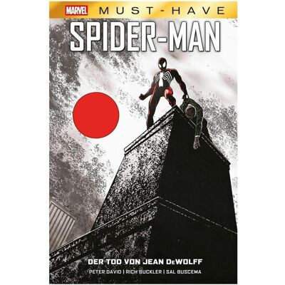 Panini Marvel Must-Have: Spider-Man - Der Tod von Jea..., Fiction de Peter David, Sal Buscema - Publicité Panini Marvel Must-Have: Spider-Man - Der Tod von Jea..., Fiction de Peter David, Sal Buscema - Publicité