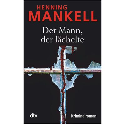 DTV Der Mann, der lächelte, Fiction de Henning Mankell - Publicité DTV Der Mann, der lächelte, Fiction de Henning Mankell - Publicité