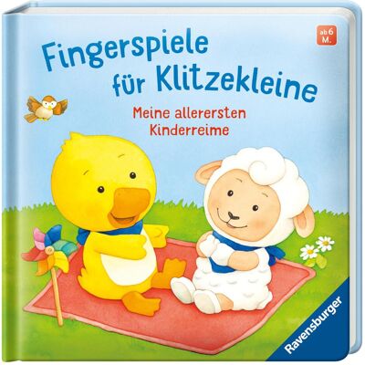 Ravensburger, Livres pour bébé, Fingerspiele für Klitzekleine (Allemand) - Publicité Ravensburger, Livres pour bébé, Fingerspiele für Klitzekleine (Allemand) - Publicité