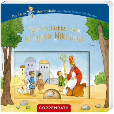 Coppenrath Die Geschichte vom heiligen Nikolaus, Livre pour enfants de Kerstin M. Culpabilité - Publicité Coppenrath Die Geschichte vom heiligen Nikolaus, Livre pour enfants de Kerstin M. Culpabilité - Publicité