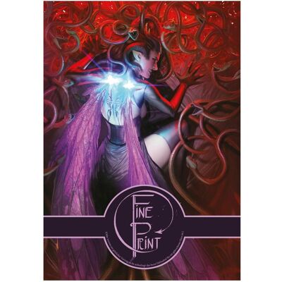 Panini Fineprint: Achte auf das Kleingedruckte, Fiction de Stjepan Sejic - Publicité Panini Fineprint: Achte auf das Kleingedruckte, Fiction de Stjepan Sejic - Publicité