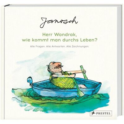 Prestel Janosch: Herr Wondrak, wie kommt man durchs Leben?, Fiction de Janosch - Publicité Prestel Janosch: Herr Wondrak, wie kommt man durchs Leben?, Fiction de Janosch - Publicité