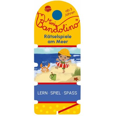 Arena Morton:Mini Bandolino. Jeux de devinettes au (Allemand) - Publicité Arena Morton:Mini Bandolino. Jeux de devinettes au (Allemand) - Publicité