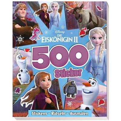 Panini, Autocollants, Disney La Reine des Glaces 2 : 500 autocollants - Stickers - Casse-tête - Coloriage (500 Autocollants) - Publicité Panini, Autocollants, Disney La Reine des Glaces 2 : 500 autocollants - Stickers - Casse-tête - Coloriage (500 Autocollants) - Publicité