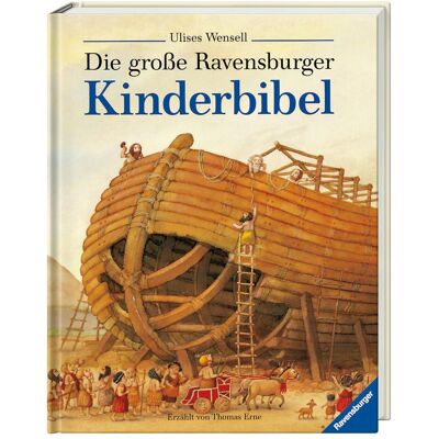 Ravensburger Die grosse Kinderbibel, Livre pour enfants de Thomas Erne - Publicité Ravensburger Die grosse Kinderbibel, Livre pour enfants de Thomas Erne - Publicité