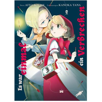 Panini Es war einmal ein Verbrechen 03, Fiction de Aito Aoyagi, Kanoka Tana, Katrin Stamm - Publicité Panini Es war einmal ein Verbrechen 03, Fiction de Aito Aoyagi, Kanoka Tana, Katrin Stamm - Publicité