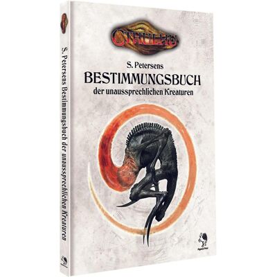 Pegasus Cthulhu : Guide d'identification des créatures innommables (couverture rigide) (Allemand, 3 - 12 Joueur) - Publicité Pegasus Cthulhu : Guide d'identification des créatures innommables (couverture rigide) (Allemand, 3 - 12 Joueur) - Publicité