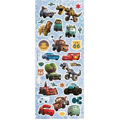 Disney Editions, Autocollants, Cars Puffy Stickers - Publicité Disney Editions, Autocollants, Cars Puffy Stickers - Publicité