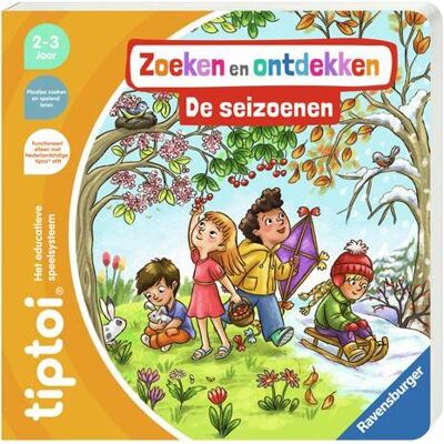 Ravensburger Livre Tiptoi Chercher Et Découvrir Les Saisons (Néerlandais) - Publicité Ravensburger Livre Tiptoi Chercher Et Découvrir Les Saisons (Néerlandais) - Publicité