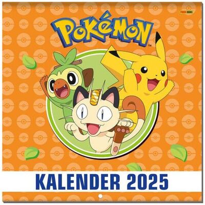 Panini, Calendrier + agenda, Pokémon (29 x 29 cm) - Publicité Panini, Calendrier + agenda, Pokémon (29 x 29 cm) - Publicité