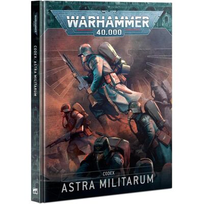 Games Workshop Warhammer 40k - Codex V.10 Astra Militarum (Fr) (Carton) - Publicité Games Workshop Warhammer 40k - Codex V.10 Astra Militarum (Fr) (Carton) - Publicité