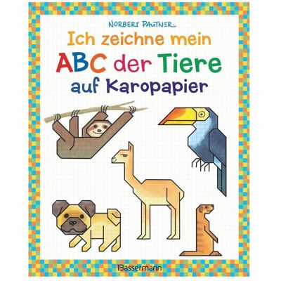 Bassermann Je dessine mon ABC des animaux sur du papier à carreaux. Il suffit de dessiner et d'apprendre les - Publicité Bassermann Je dessine mon ABC des animaux sur du papier à carreaux. Il suffit de dessiner et d'apprendre les - Publicité