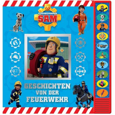 Phoenix Livres pour bébé, Feuerwehrmann Sam - Geschichten von der Feuerwehr - Pappbilderbuch zum Vorlesen - Soundbuch mit 10 (Allemand) - Publicité Phoenix Livres pour bébé, Feuerwehrmann Sam - Geschichten von der Feuerwehr - Pappbilderbuch zum Vorlesen - Soundbuch mit 10 (Allemand) - Publicité