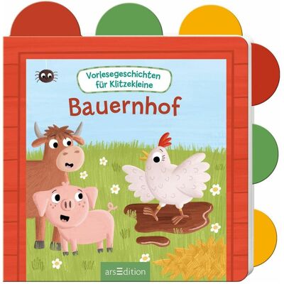 Ars Edition Vorlesegeschichten für Klitzekleine – Bauernhof (Allemand) - Publicité Ars Edition Vorlesegeschichten für Klitzekleine – Bauernhof (Allemand) - Publicité