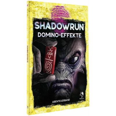 Pegasus Shadowrun : Effets Domino (couverture souple) (Allemand) - Publicité Pegasus Shadowrun : Effets Domino (couverture souple) (Allemand) - Publicité