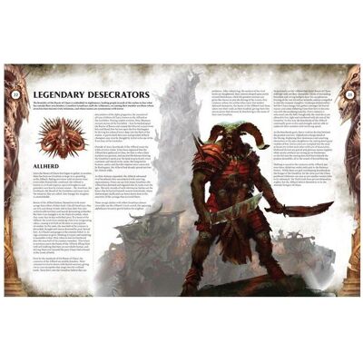 Games Workshop Battletome, un jeu de rôle : Beasts of Chaos - Publicité Games Workshop Battletome, un jeu de rôle : Beasts of Chaos - Publicité