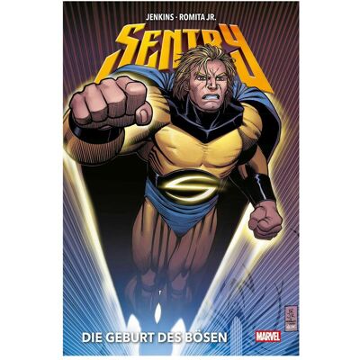 Panini Sentry: Der vergessene Held, Fiction de Paul Jenkins, John Romita Jr. Publicité Panini Sentry: Der vergessene Held, Fiction de Paul Jenkins, John Romita Jr. Publicité