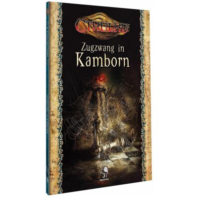 Pegasus Cthulhu : Zugzwang in Kamborn (softcover), 80 pages (DE edition) (Allemand) - Publicité Pegasus Cthulhu : Zugzwang in Kamborn (softcover), 80 pages (DE edition) (Allemand) - Publicité
