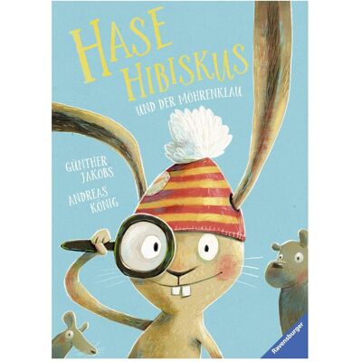 Ravensburger Hase Hibiskus und der Möhrenklau, Livre pour enfants de Andrew King, Guenther Jacobs - Publicité Ravensburger Hase Hibiskus und der Möhrenklau, Livre pour enfants de Andrew King, Guenther Jacobs - Publicité