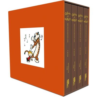 Carlsen Calvin und Hobbes: Calvin und Hobbes Gesamtausgabe - Paperback, Fiction de Bill Watterson - Publicité Carlsen Calvin und Hobbes: Calvin und Hobbes Gesamtausgabe - Paperback, Fiction de Bill Watterson - Publicité