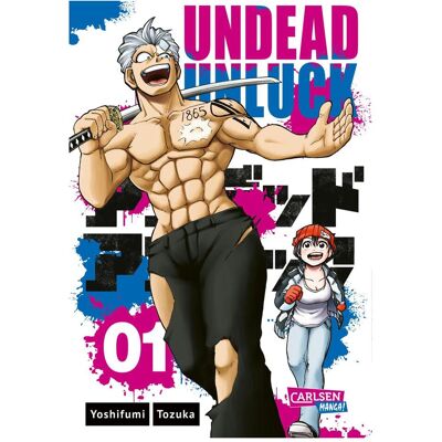 Carlsen Undead Unluck 1, Fiction de Yoshifumi Tozuka - Publicité Carlsen Undead Unluck 1, Fiction de Yoshifumi Tozuka - Publicité