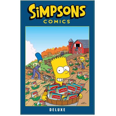Panini Die Simpsons Comics Deluxe, Fiction de Matthias Wieland, Martin Schlömer, Matt Groening. Publicité Panini Die Simpsons Comics Deluxe, Fiction de Matthias Wieland, Martin Schlömer, Matt Groening. Publicité