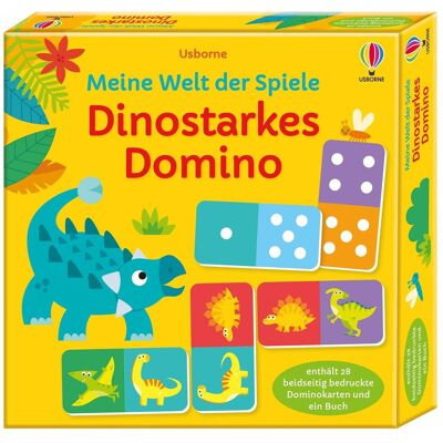 Usborne Publishing Nolan:Mon monde de jeux : Dinosaures puissants (Allemand) - Publicité Usborne Publishing Nolan:Mon monde de jeux : Dinosaures puissants (Allemand) - Publicité